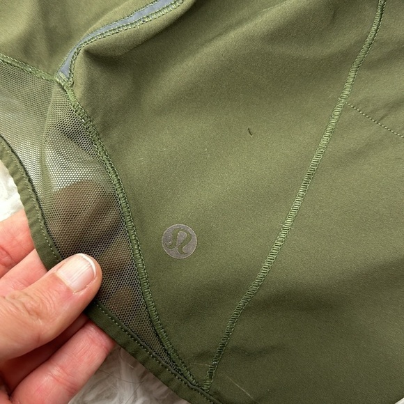 Lululemon Hotty Hot Short Military Green - Picture 6 of 6